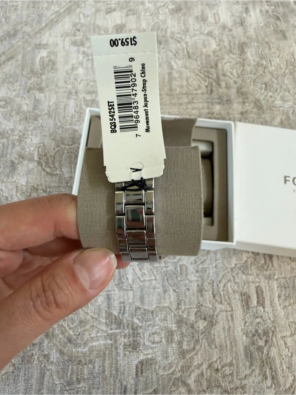 Fossil Suitor Women’s Watch & Bracelet Gift Set BQ3542SET